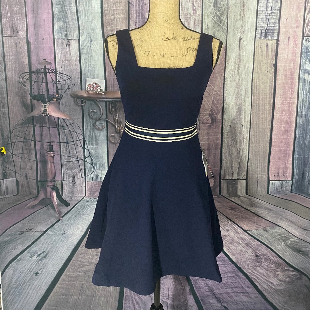 Teeze Me - Blue Fit and Flare Dress - Size 2